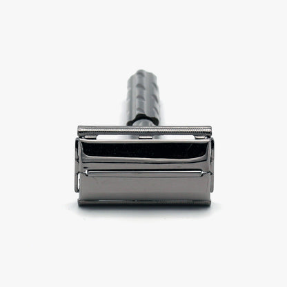 Parker 22R Butterfly Safety Razor - Gun Metal